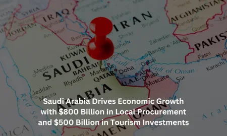 Saudi Arabia Drives Economic Growth with $800 Billion in Local Procurement and $500 Billion in Tourism Investments